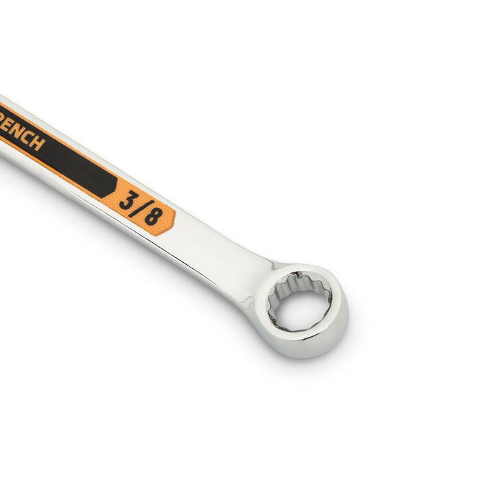 GEARWRENCH 11 Pieces 12 Point SAE Hi-Viz Long Pattern Combo Wrench Set, large image number 4