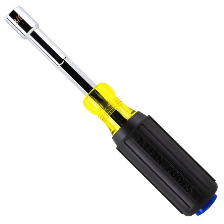 Klein Tools Color-Coded Magnetic Nut Driver, 3/8 Inch