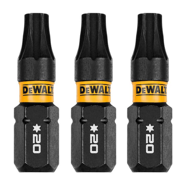 DEWALT 1In Torx T20 Flextorq 3 Pack