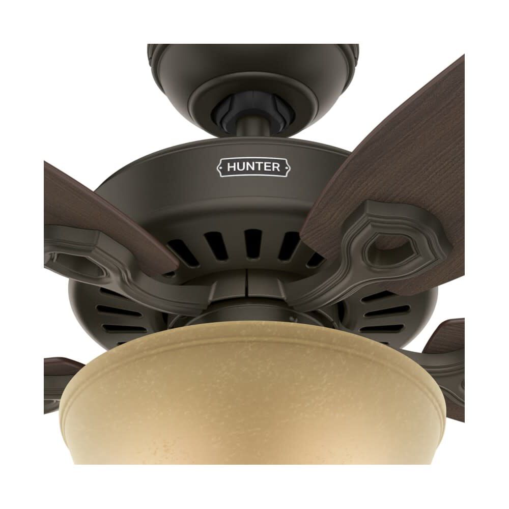 Hunter Fan Builder Deluxe Ceiling Fan 52in Bronze Brazilian Cherry, large image number 6