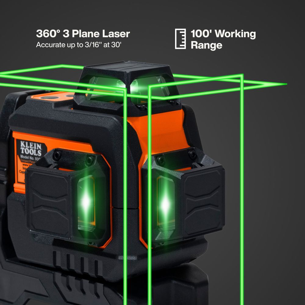 Klein Tools Compact Green Planar Laser Level, large image number 3