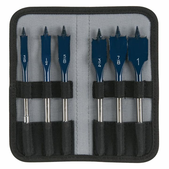 Bosch 6 pc. Daredevil Standard Spade Bit Set in Pouch