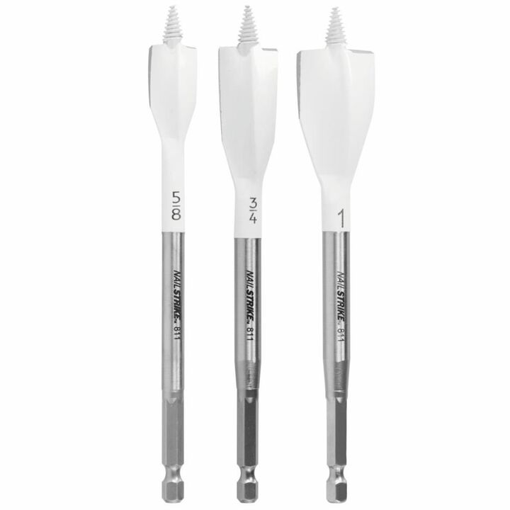 Bosch 3 pc. Nail Strike Wood-Boring Bit Set
