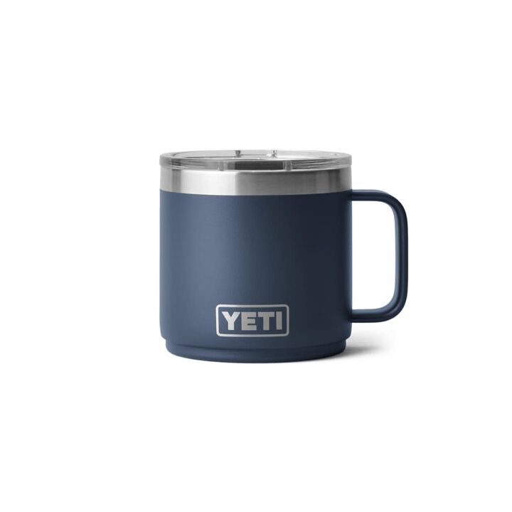 YETI Rambler 14 Oz Stackable Mug with Durasip Ceramic Lining Navy