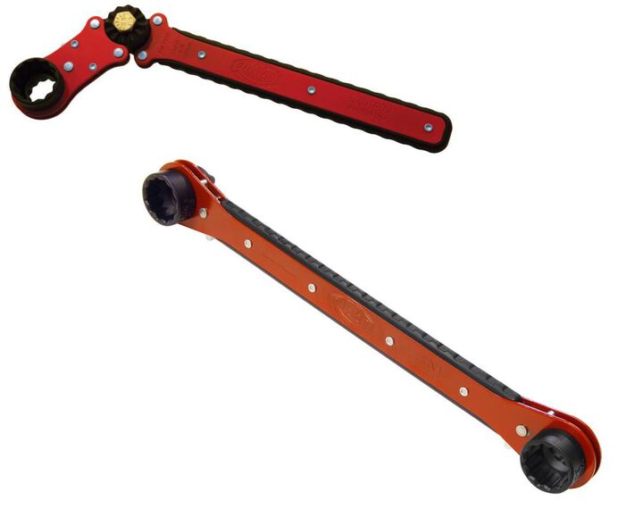 Reed Mfg Thru-Bolt 4-in-1 Socket Wrench with Thru-Bolt 2-in-1 Adjustable Socket Wrench Bundle