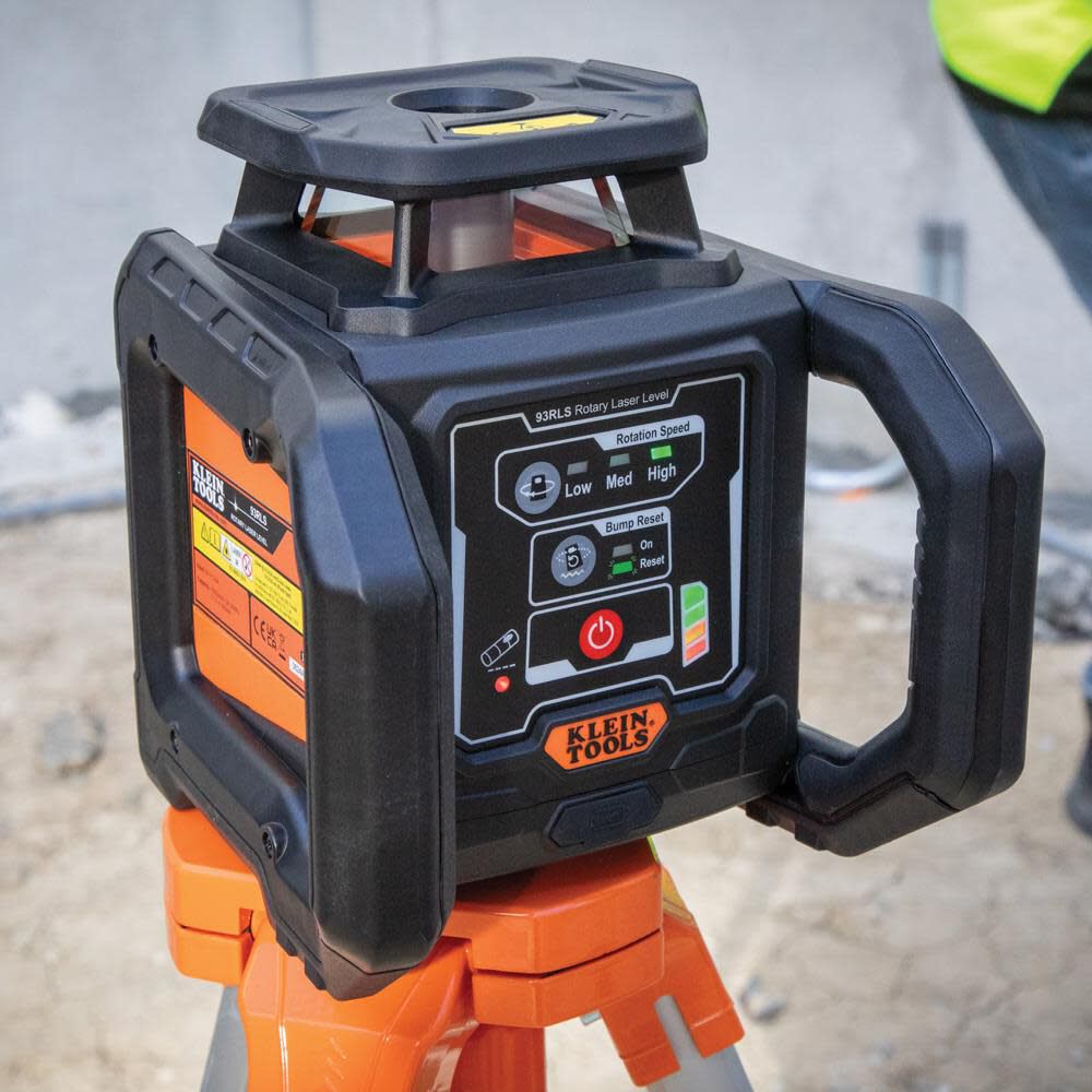 Klein Tools Self-Leveling Green Rotary Laser Level with Plumb Spot and Tripod, large image number 3