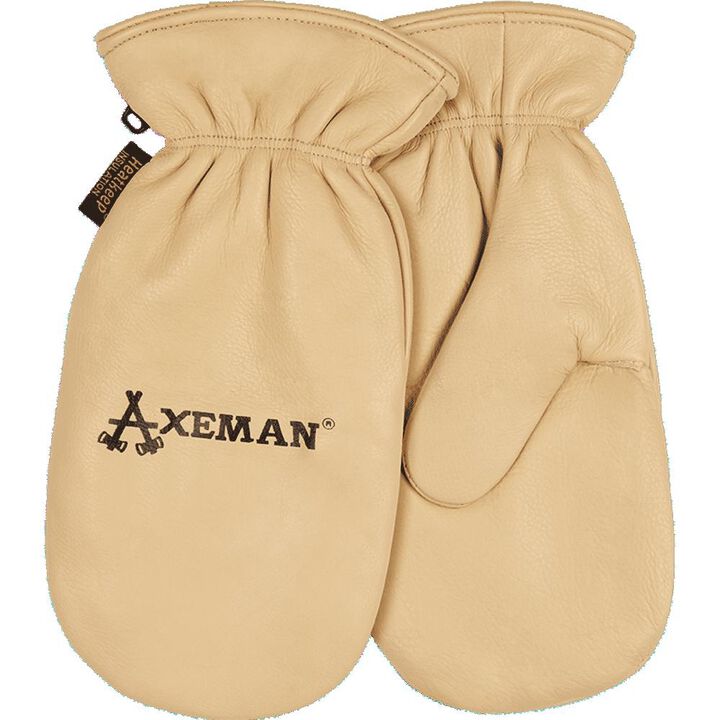 Kinco Tan Axeman Grain Cowhide Mitt Glove Medium