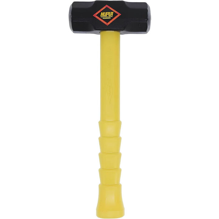 Nupla 8 Lbs Steel Head Sledge Hammer with Fiberglass Handle