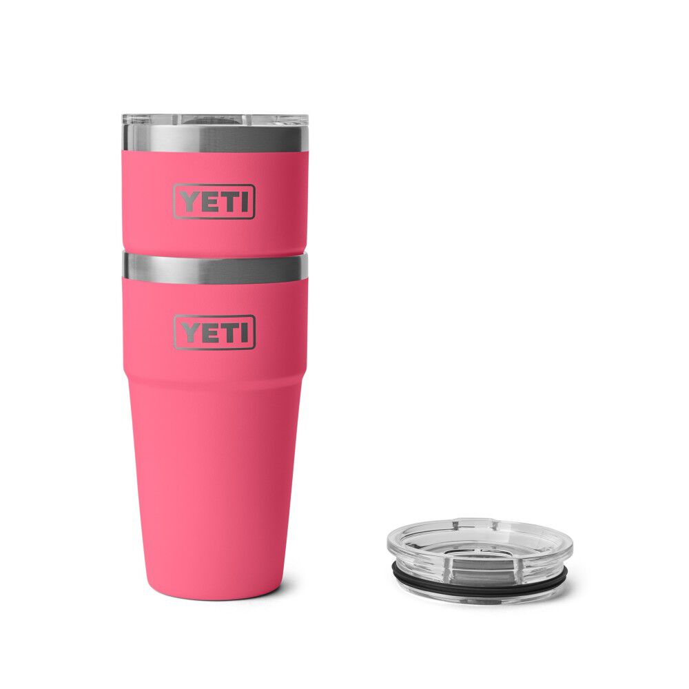 YETI Rambler 20 Oz Stackable Cup with Magslider Lid Tropical Pink, large image number 4