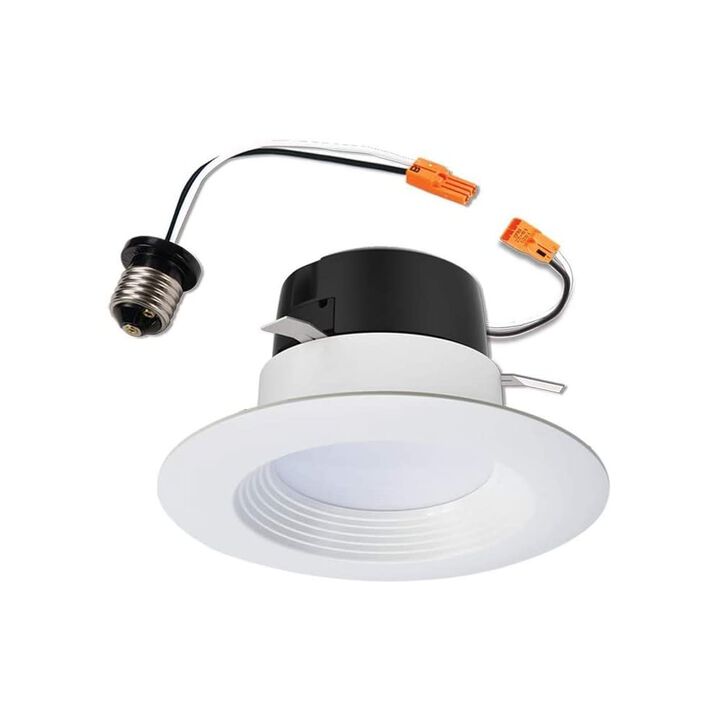 Halo Retrofit Downlight Kit 4in Matte White 8W 600 Lumen LED