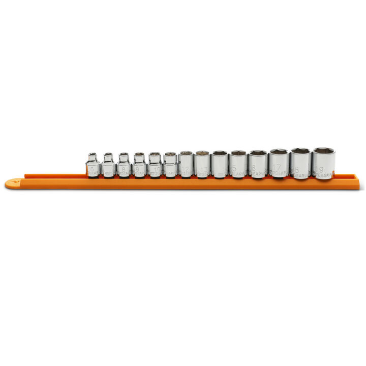 GEARWRENCH 14 Pc 3/8-in Drive 6 Point Standard Metric Socket Set