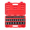 Tekton 1/2 Inch 6 Point Impact Socket Set Case, 31 Pieces (8-38 mm), small image number 2