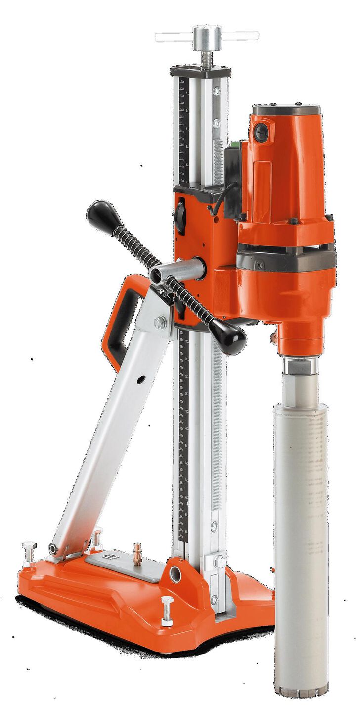 Husqvarna Construction DMS 180 Core Drill Rig, 2.5 HP, 1 Phase, 100-120V