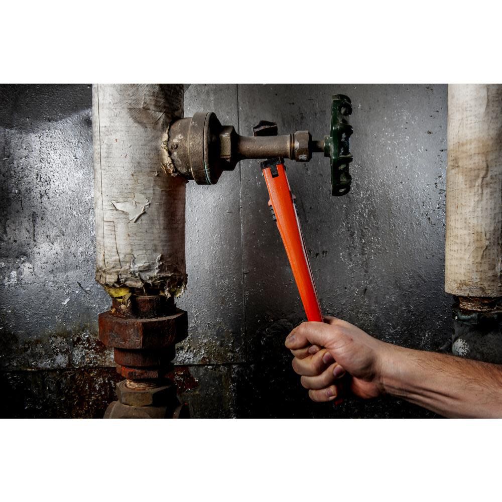 Crescent 18in Cast Iron K9 Jaw Pipe Wrench, large image number 2