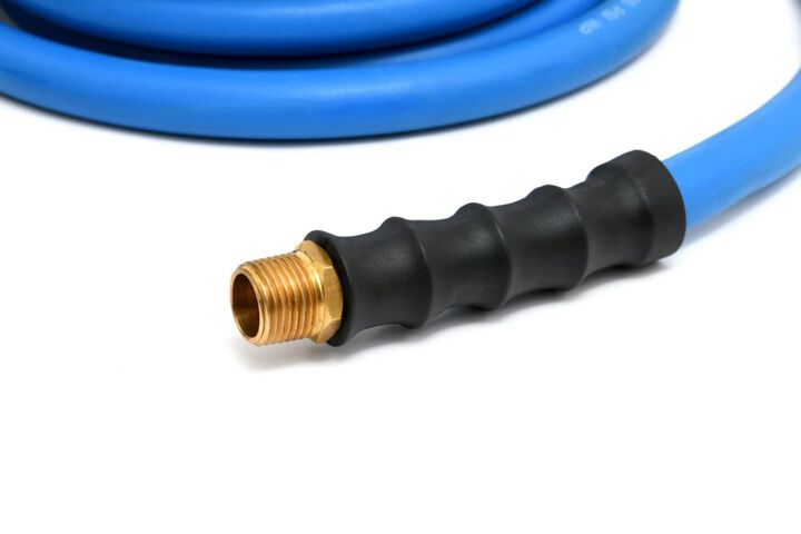 BluBird 1/2 Inch x 10 Ft. Rubber Air Hose Assembly, large image number 3