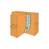 Simpson Strong-Tie 14 Gauge Galvanized Extra-Heavy U-Shaped Hanger with 10ct SD10212 SD Screws, small image number 2