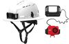 Milwaukee BOLT White Full Brim Vented Safety Helmet Type 2 Class C & Cooling Fan Bundle, small image number 1