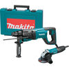 Makita 1In AVT SDS+ Rotary Hammer and 4-1/2In Angle Grinder Package, small image number 1