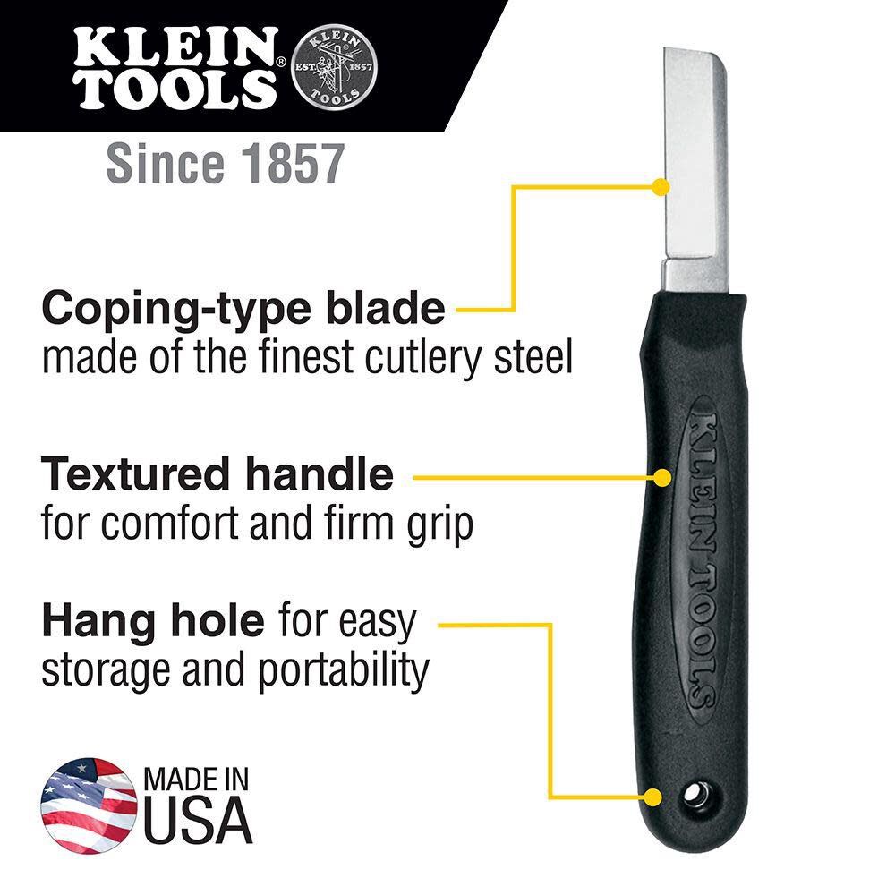 Klein Tools Cable Splicer's Knife, large image number 2