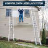 Werner 40 Ft. Type I Aluminum D-Rung Extension Ladder with Werner LevelSafe Pro Leveler, small image number 3