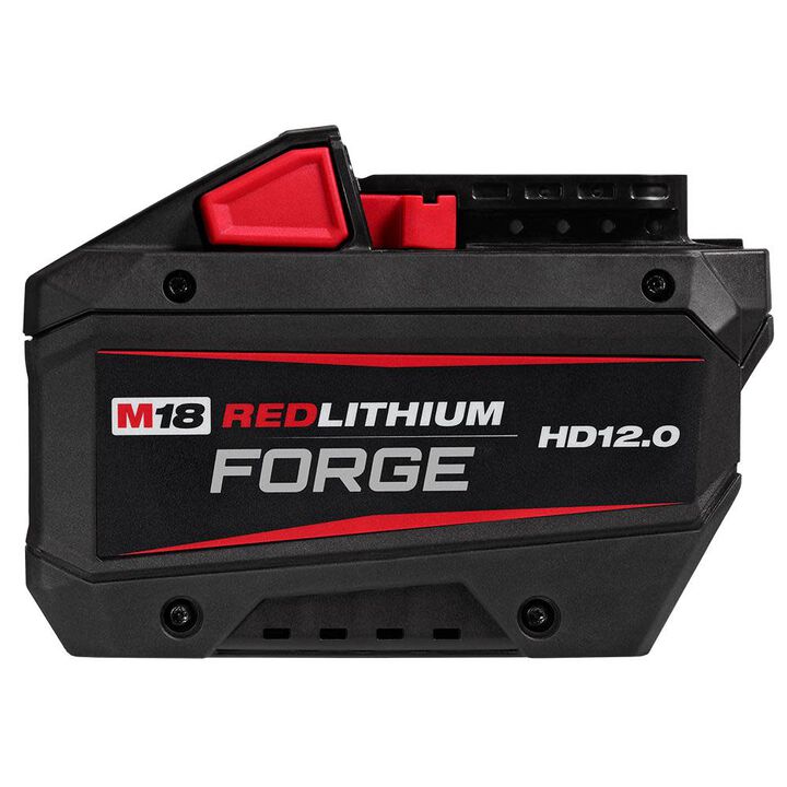Milwaukee M18 REDLITHIUM FORGE HD 18V 12Ah Lithium Ion Power Tool Battery Pack with Fuel Indicator, large image number 0