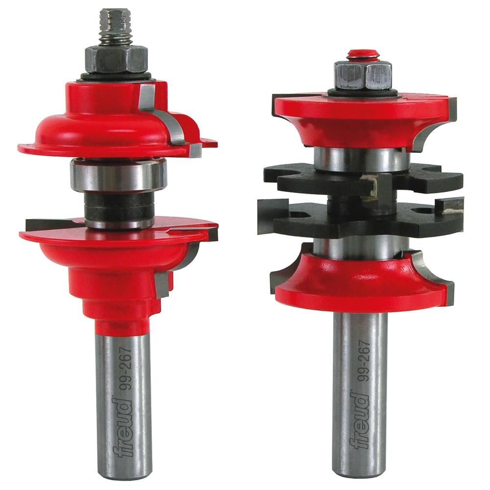 Freud 1-7/8 In. (Dia.) Entry & Interior Door Router Bit System with 1/2 In. Shank, large image number 1