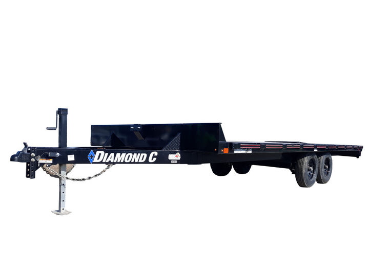 Diamond C GDD252L 20 Ft. x 102 Inch 9890 Lbs Tandem Axle General Duty Deck-Over Trailer