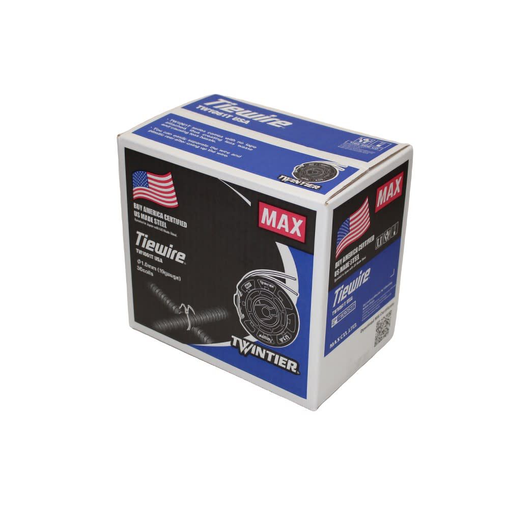 MAX USA 19 Gauge Regular-Grade Galvanized Steel Tie Wire Bundle, 10 Pieces, large image number 3
