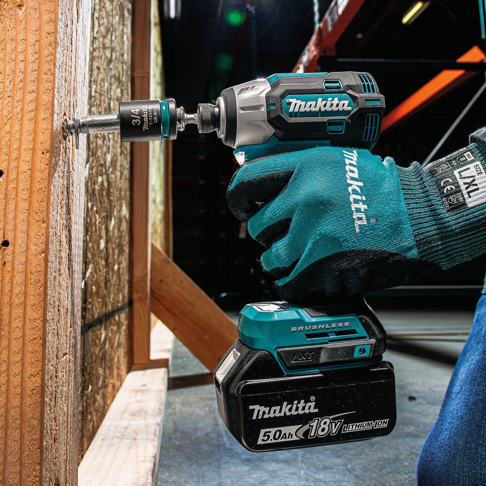 Makita Makita XDT21T 18V LXT Lithium-Ion Brushless Cordless Quick-Shift Mode 4-Speed Impact Driver Kit (5.0Ah), large image number 10