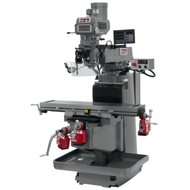 JET JTM-1254VS DP700 3X-Q XYZ PFD Vertical Milling Machine