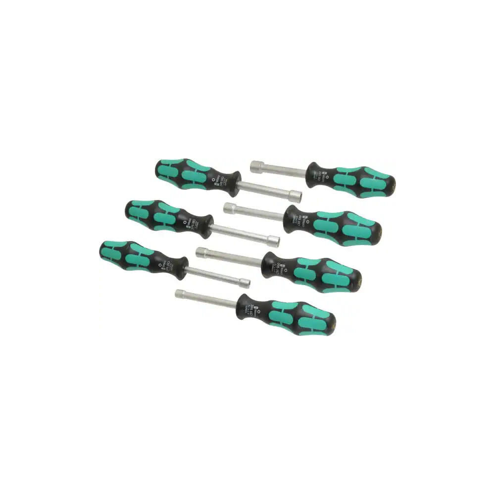 Wera Tools 395 HOLO/7 SW 3/16 1/2in Nutdriver Set 6pc, large image number 2