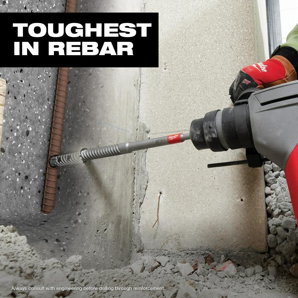Milwaukee SDS PLUS 11/16inch X 12inch Rebar Cutter, large image number 4