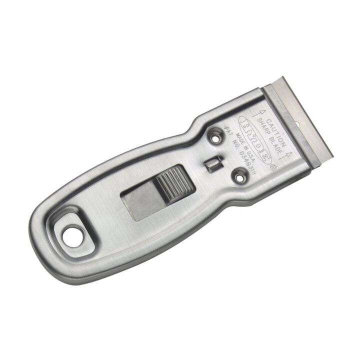 Hyde Carbon Steel Blade Single-Edge Heavy-Duty Razor Scraper