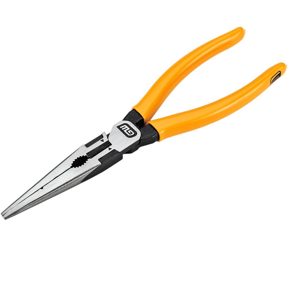 GEARWRENCH Pitbull Long Nose Pliers 8in Dipped Handle, large image number 1