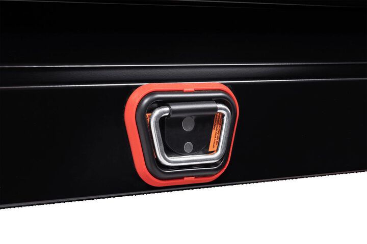 Weather Guard Saddle Truck Tool Box Steel Compact Gloss Black, large image number 7