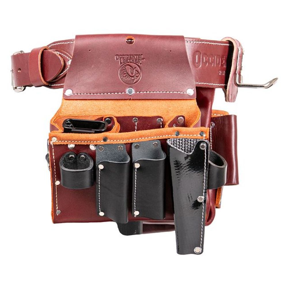 Occidental Leather Left Hand Commercial Drywall Tool Belt Setup, Brown, XL, large image number 4