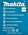 Makita 48-Piece Metric HSS Drill Bit/Screw Bit and Socket Set, small image number 6