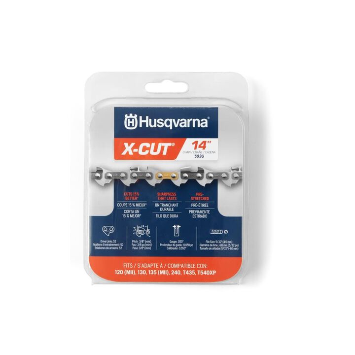 Husqvarna 3/8 Inch Mini Pitch .05 Gauge Chainsaw Chain
