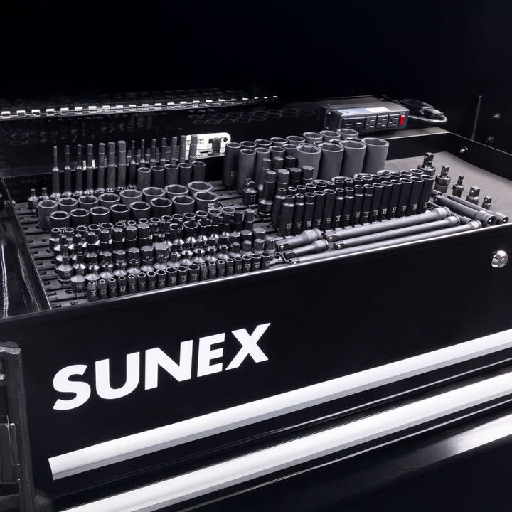 Sunex Master Impact Socket and Bit Socket Set Black 222 Pieces, large image number 3
