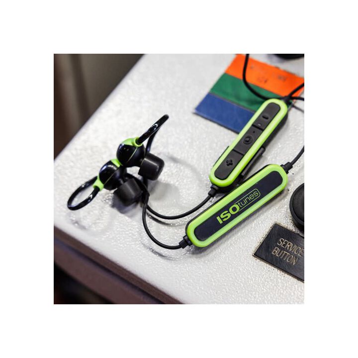 ISOtunes PRO Aware 26 dB 2.0 Bluetooth Safety Green Earbuds, large image number 6