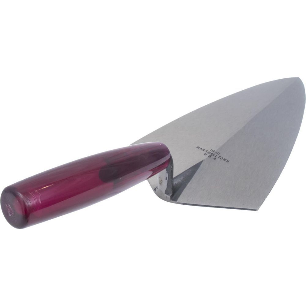 Marshalltown 12 Inch x 6 Inch Steel Blade Brick Trowel with Plastic Handle, large image number 7