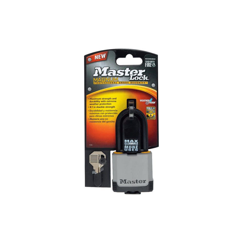 Master Lock Padlock 2 1/8in Laminated Steel Keyed Alike 2pk, large image number 2
