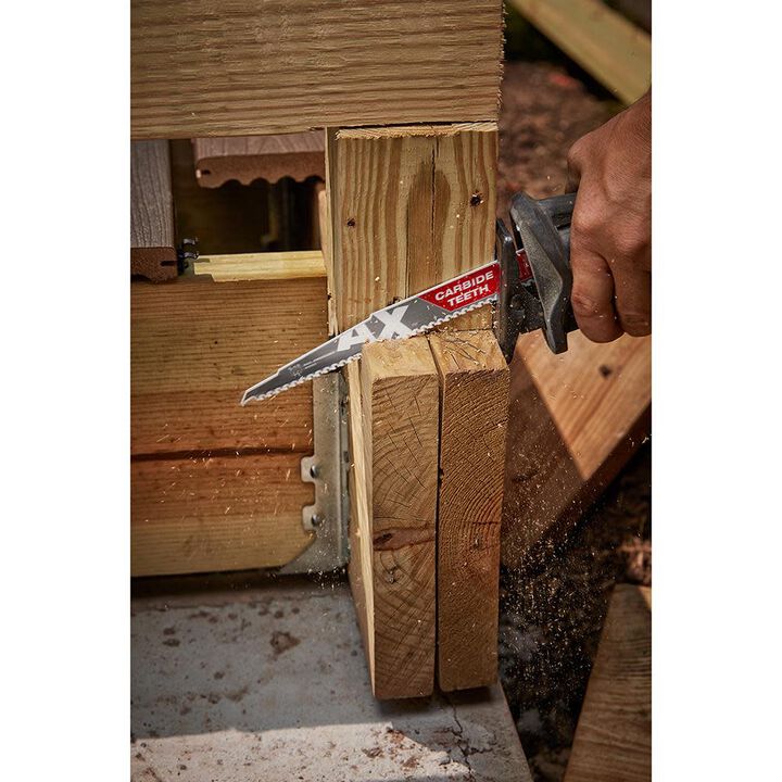 Milwaukee The Ax with Carbide Teeth SAWZALLBlade 9 In. 5T, large image number 11