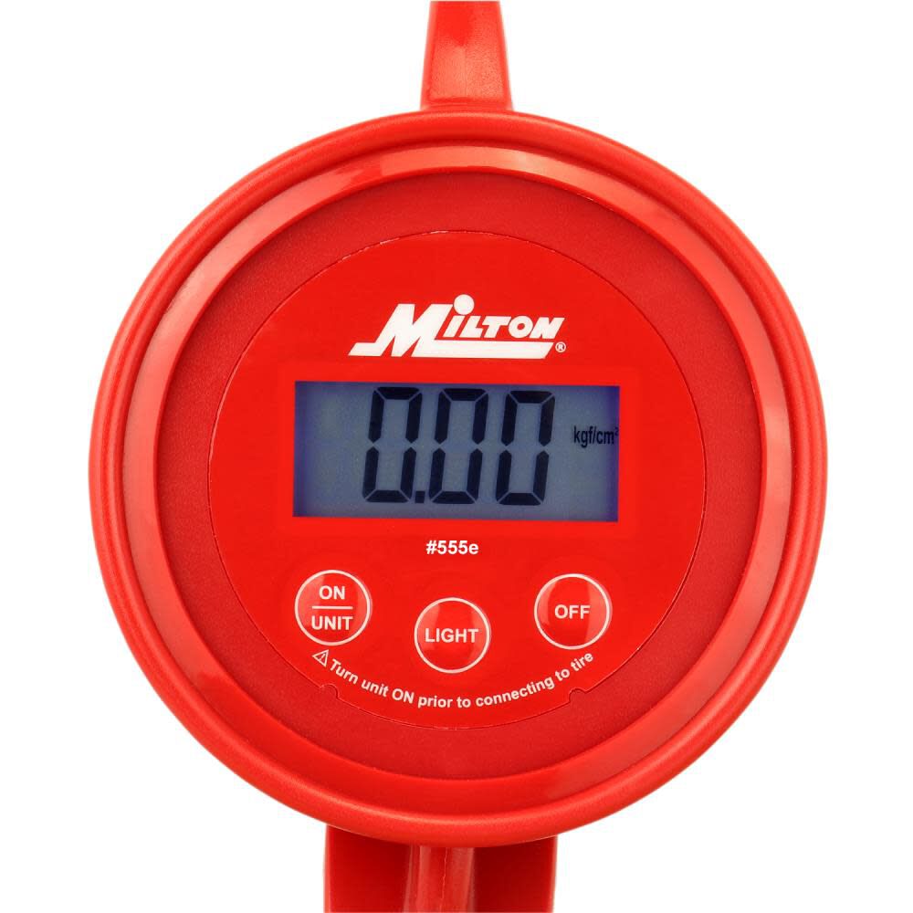 Milton 555e Digital Tire Inflator Gauge, 5 to 220 PSI,  1 PSI Accuracy, large image number 5