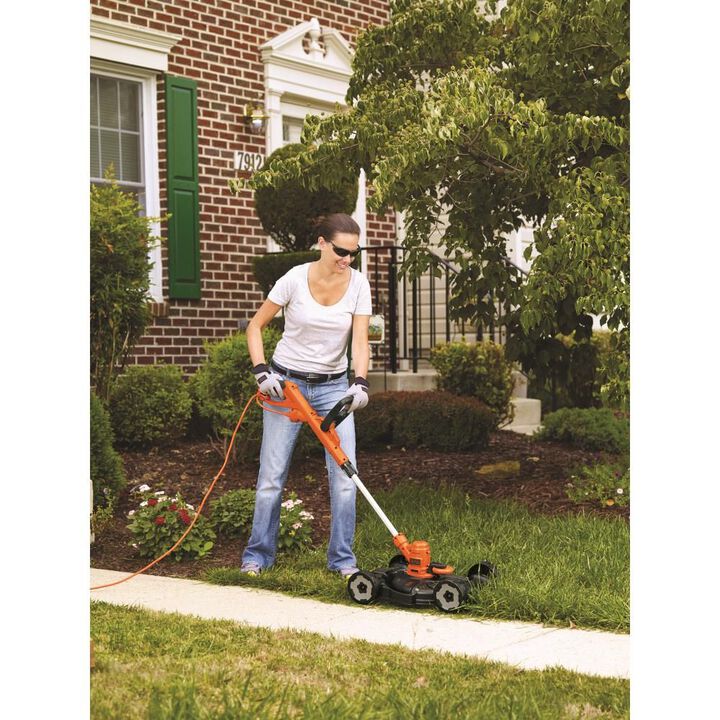 Black and Decker 6.5 Amp 12 Inch Electric 3-in-1 Compact Mower, large image number 7