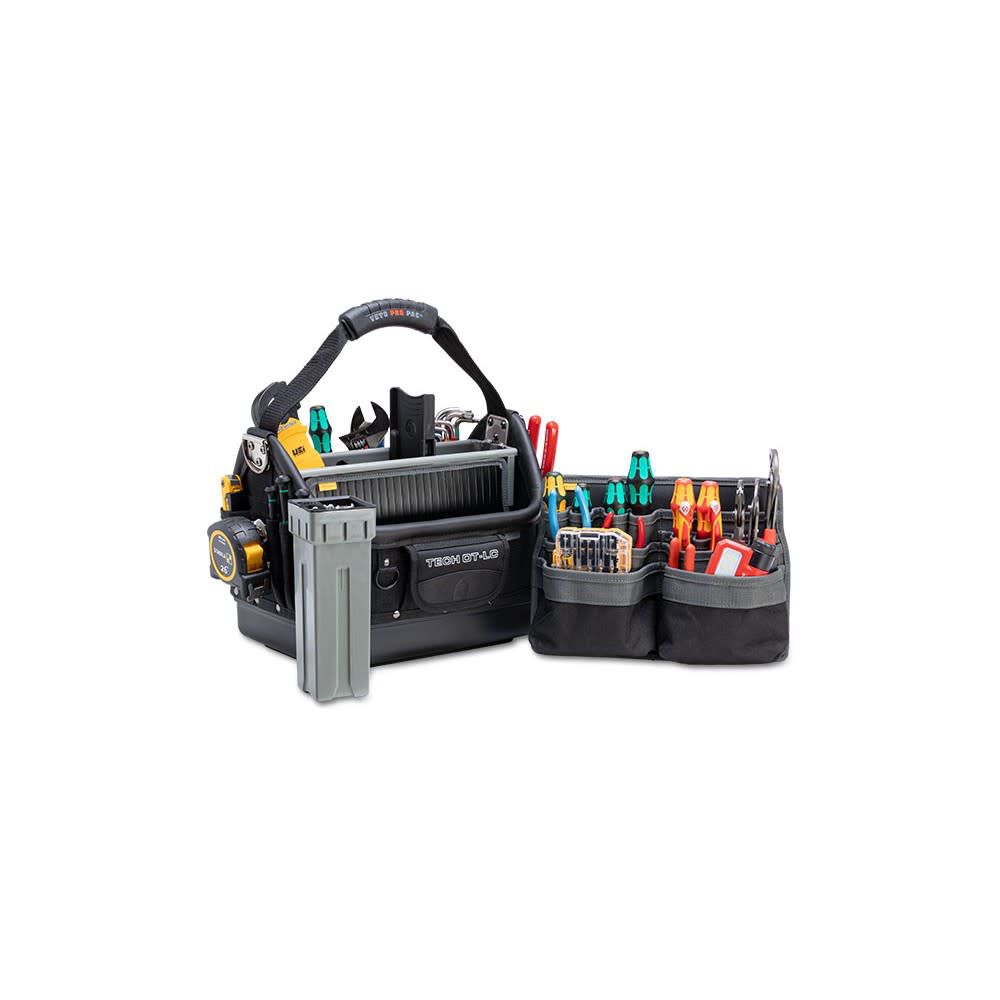 Veto Pro Pac Black Large Capacity Wide Open Tote with Removable Panels, large image number 2