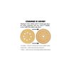 Mirka 5in Sanding Disc 80 Grit 42 Hole Abrasive 50pk, small image number 4