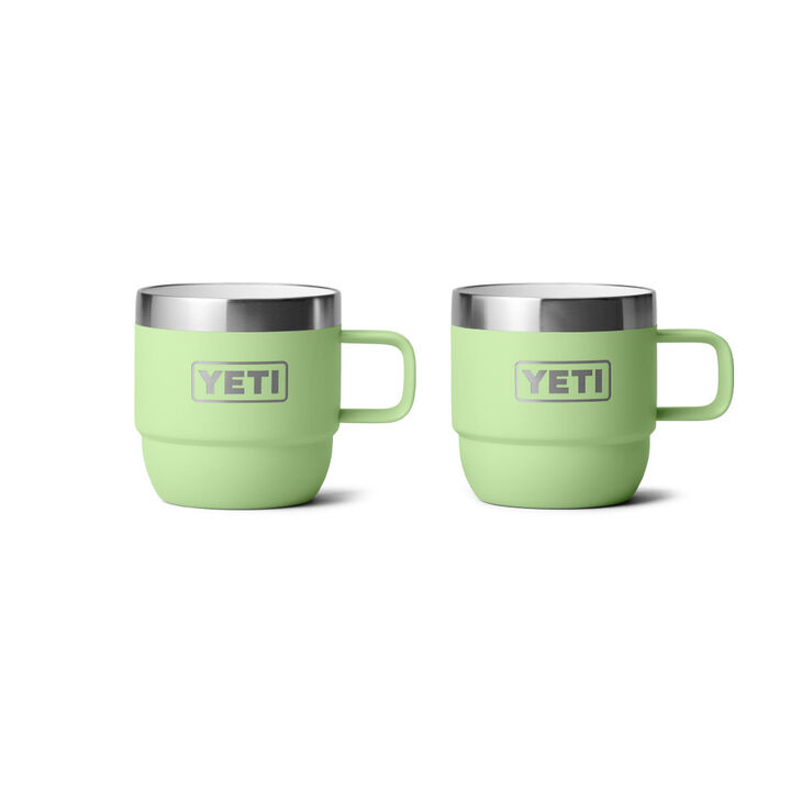 YETI Rambler 6 Oz Stackable Mug Key Lime 2 Pieces