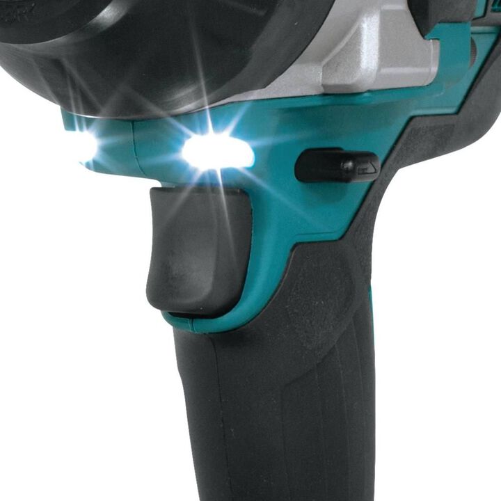 Makita 18V LXT High Torque 7/16in Hex Utility Impact Wrench (Bare Tool), large image number 6