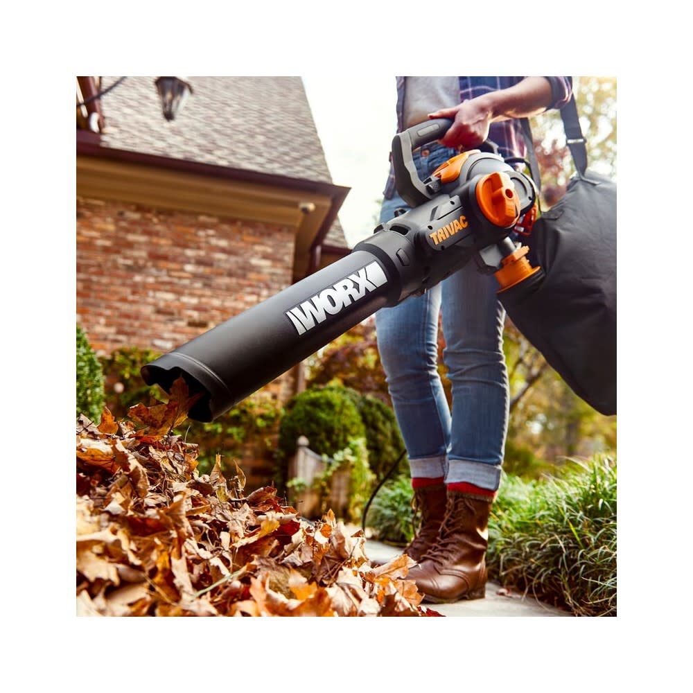 Worx 600 Cfm Electric 3-in-1 Blower/Mulcher/Vacuum, large image number 3